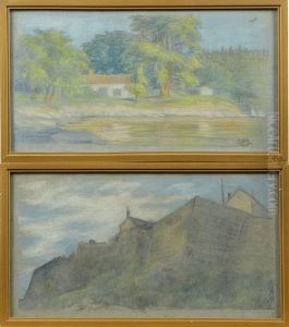 Bebyggelse by Gustav Oscar Bjorck
