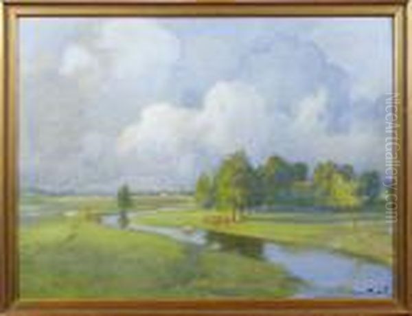 Landskapsmotiv
Med Hastar - view 1