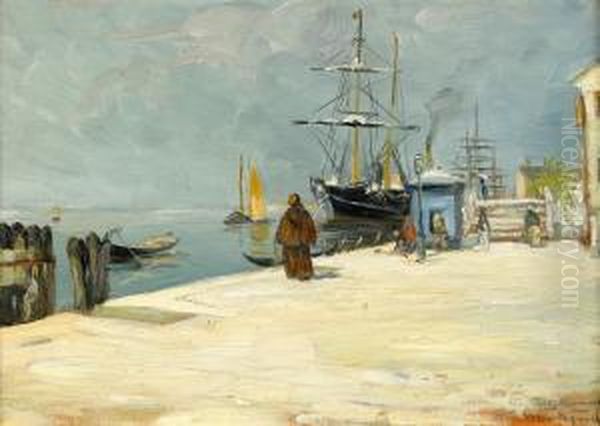 Sydlandskt Hamnmotiv - view 1