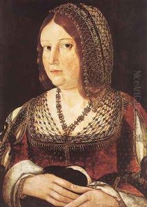 Lady with a Hare by Juan de Borgona