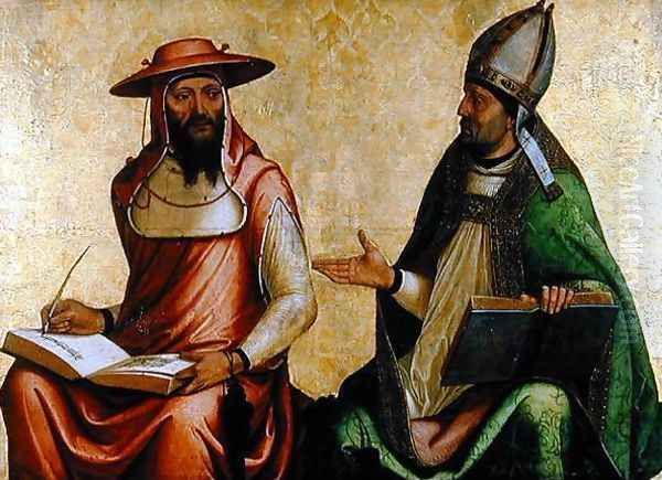 St. Jerome and St. Ambrose c.1510 - view 1