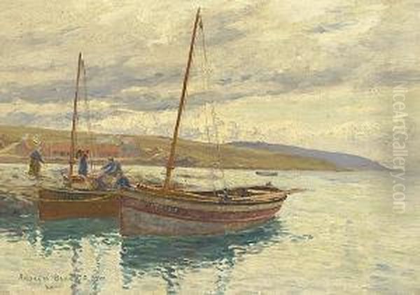 'coast Scene With Boats'. - view 1