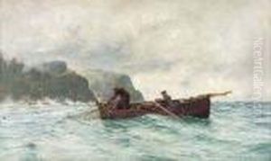 Campbeltown Fishing Boat Hauling In The Catch by Andrew Black