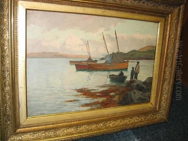 Trawlers Waiting For Darkness, Loch Fyne - view 1