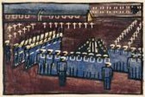 Naval Funeral by Dorrit Black