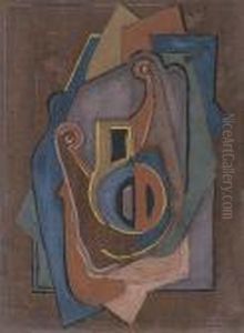 Study For 'study With Two Figures' by Dorrit Black