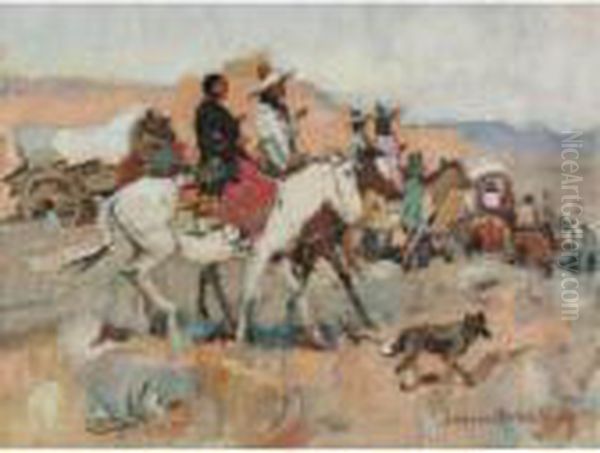 Indian Wagon Train - view 1
