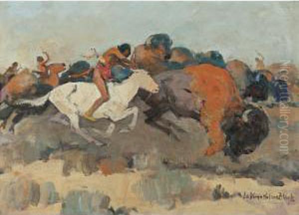 Buffalo Hunt - view 1