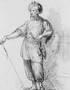 Figure in Eastern Costume by Mather Brown