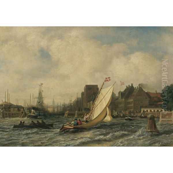 Copenhagen Harbour 1868 - view 1