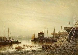 Vy over Arnheim 1871 by Aleksei Petrovich Bogolyubov