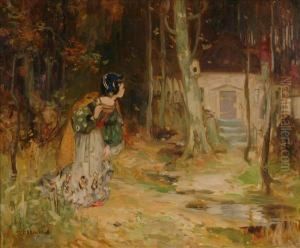 In The Woods by Thomas Bromley Blacklock