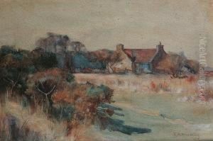 Knowe Mill, East Linton by Thomas Bromley Blacklock