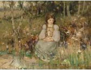 A Woodland Princess by Thomas Bromley Blacklock