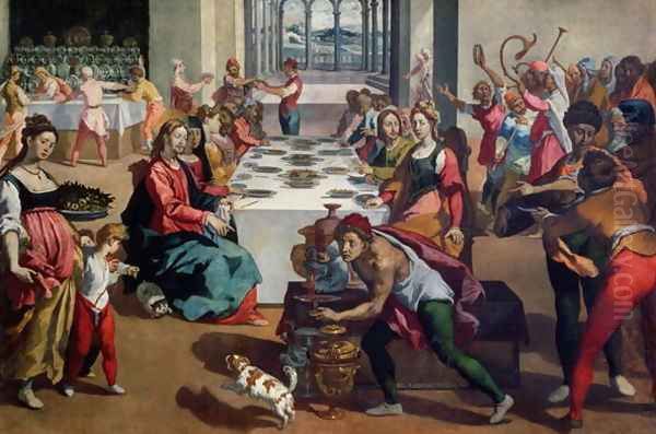 Wedding at Cana 1580-85 - view 1