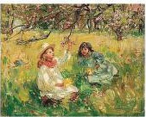 Apple Blossom by Thomas Bromley Blacklock