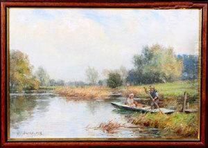 A Fenland Ferryboat