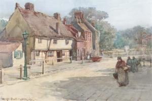 The Cattle Market, Sandwich by William Kay Blacklock
