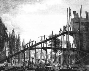 Preparation for War to Defend Commerce 1800 by William Russell Birch