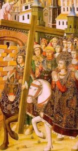 St. Helena & Heraclius taking the Holy Cross to Jerusalem