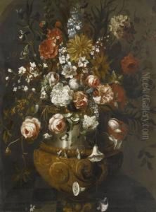 Still Life Withflowers by Jean Baptiste Belin de Fontenay