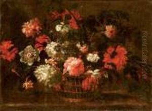 Corbeille De Fleurs by Jean Baptiste Belin de Fontenay