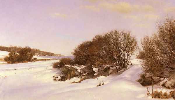 Winter Near The Lake - view 1