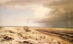 Deserted Boat on a Beach
