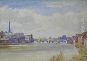 The Auld Bridge 'o Ayr by John Blair