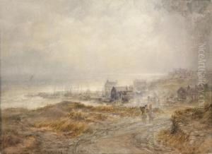 Storm And Sunshine, St Abb's, Berwickshire Coast by John Blair