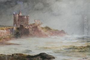 Newark Castle, St Monans by John Blair