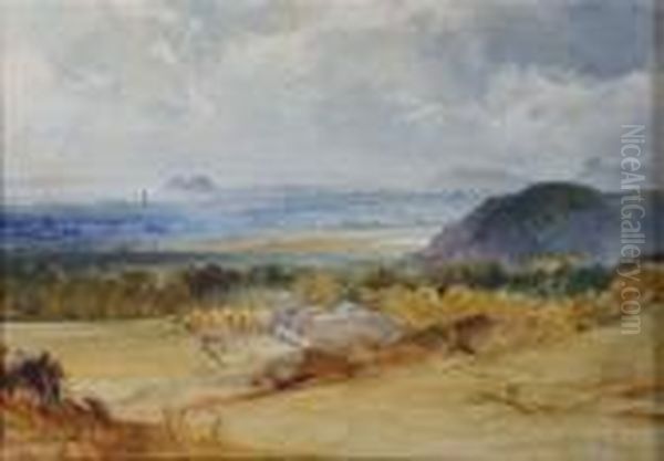 Edinburgh From The Braids - view 1