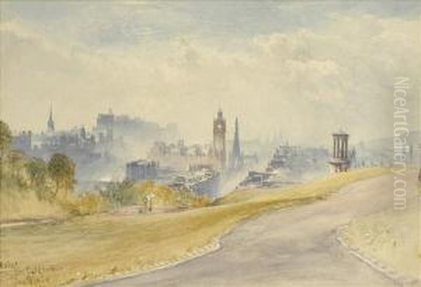 Edinburgh Fromthe Carton Hill - view 1