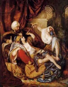 Entertaining the Pasha by Julius Victor Berger