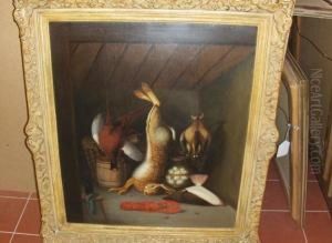 Still Life With Hare, Game And Lobster In A Larder