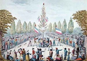 The Plantation of a Liberty Tree during the Revolution, c.1792 by Etienne Bericourt