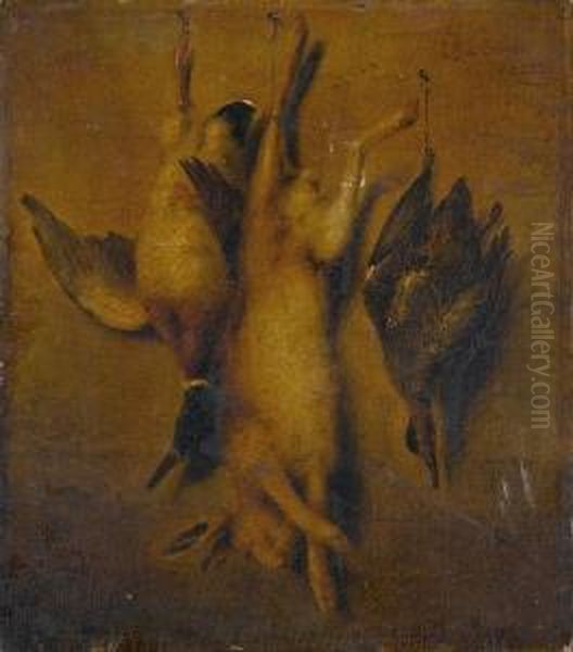 A Rabbit And Two Ducklings; A Pheasant And Agrouse - view 1