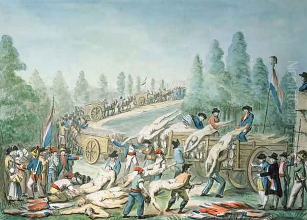 Transporting Corpses during the Revolution, c.1790 - view 1