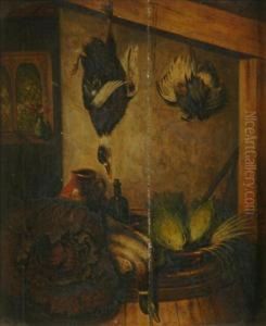 Game In An Interior by Benjamin Blake