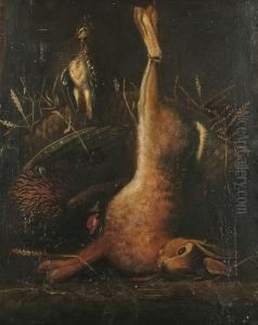 Still Life Of Dead Game by Benjamin Blake