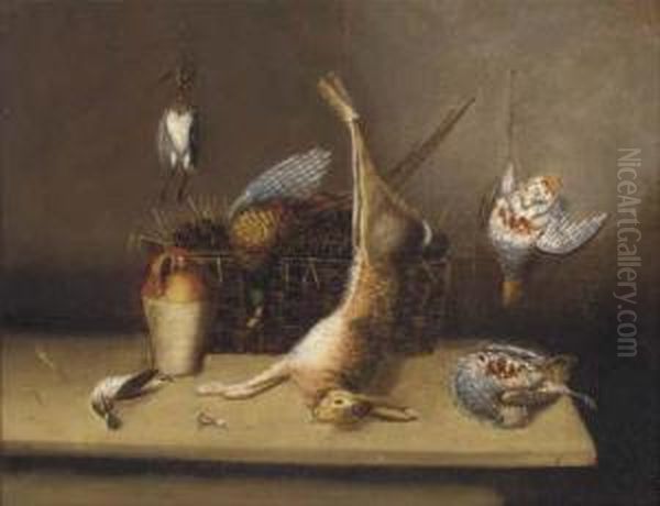 Game In A Larder; And Fish And Game In A Larder - view 1