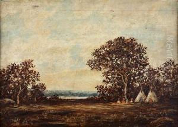 Indian Encampment - view 1