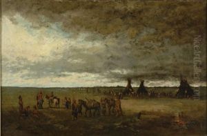 Indian Camp by Ralph Albert Blakelock