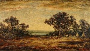 Indian Encampment by Ralph Albert Blakelock