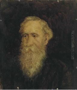 A Portrait Of Dr. Blakelock, The Artist's Father by Ralph Albert Blakelock