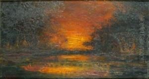 Indian Encampment by Ralph Albert Blakelock
