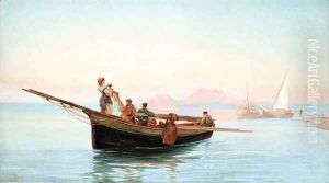 The bay of Naples by Pietro Barucci