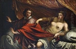 Joseph Flieht Vor Potiphars Weib by Jacques Blanchard