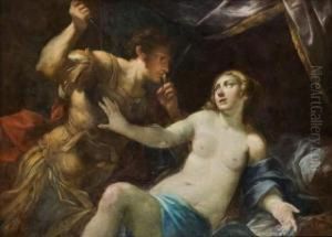 Tarquin Et Lucrece by Jacques Blanchard