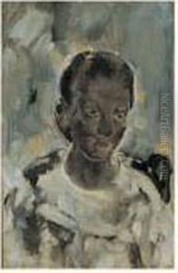 Portrait De Jeune Fille by Maria Blanchard